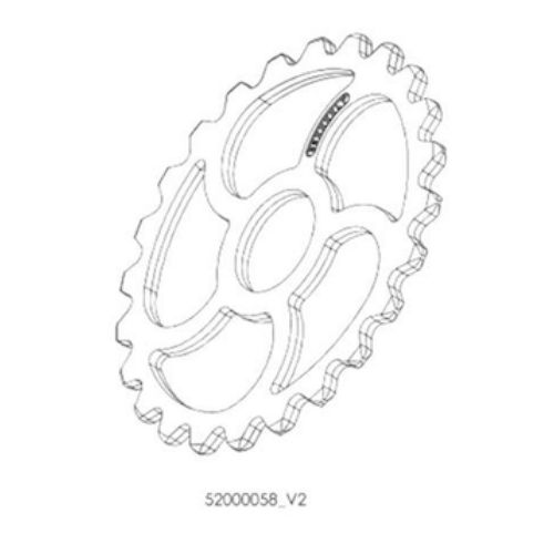 Rodillo croskill - Ø : 490mm